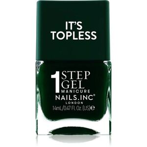 Nails Inc. It’s Topless géles körömlakk a hosszan tartó hatásért árnyalat Jasmine 14 ml kép