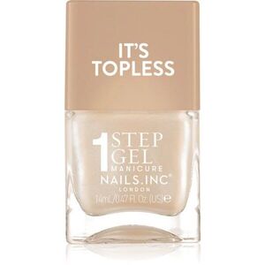 Nails Inc. It’s Topless géles körömlakk a hosszan tartó hatásért árnyalat Demi 14 ml kép