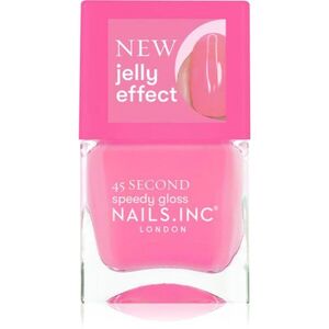 Nails Inc. 45 Second Speedy Gloss gyorsan száradó körömlakk árnyalat Isabella 14 ml kép