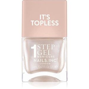Nails Inc. It’s Topless géles körömlakk a hosszan tartó hatásért árnyalat Simone 14 ml kép
