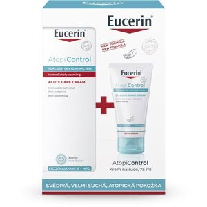 Eucerin AtopiControl Acute ajándékszett száraz és viszkető bőrre kép
