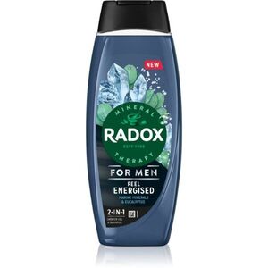 Radox Feel Energised fürdőgél férfiaknak 2 az 1-ben 450 ml kép