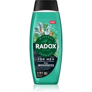 Radox Feel Invigorated fürdőgél férfiaknak 2 az 1-ben 450 ml kép