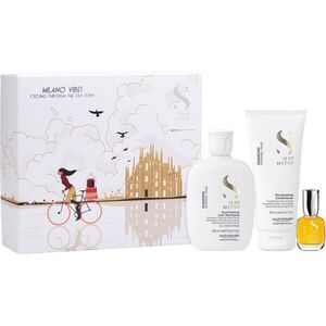 Alfaparf Milano Semi di Lino Diamond Holiday Kit ajándékszett a fénylő és selymes hajért kép