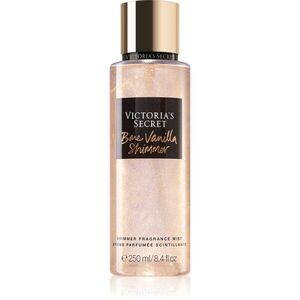 Victoria's Secret Bare Vanilla Shimmer testápoló spray csillámporral hölgyeknek 250 ml kép