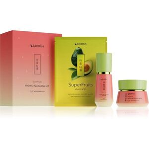 KORIKA SuperFruits Hydrating Glow set 3 pcs ajándékszett az intenzív hidratálásért kép