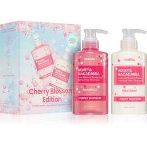 KUNDAL Honey & Macadamia Cherry Blossom Edition ajándékszett hajra kép