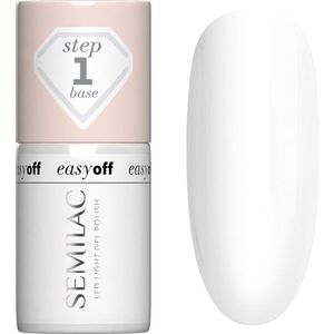 Semilac Easy Off Step 1 bázis lakk zselés műkörömhöz 7 ml kép