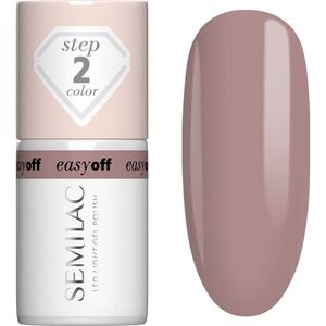 Semilac Easy Off Step 2 gél körömlakk UV / LED-es lámpákhoz árnyalat Mocha Cream 7 ml kép