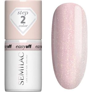 Semilac Easy Off Step 2 gél körömlakk UV / LED-es lámpákhoz árnyalat Glazed Milk 7 ml kép