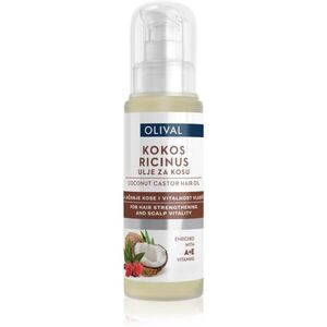 Olival Coconut Castor ricinusolaj a haj megerősítésére 60 ml kép