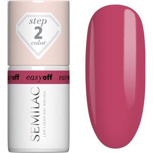Semilac Easy Off Step 2 gél körömlakk UV / LED-es lámpákhoz árnyalat Pink Coral 7 ml kép