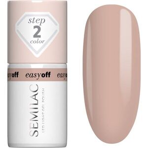 Semilac Easy Off Step 2 gél körömlakk UV / LED-es lámpákhoz árnyalat Caffe Frappe 7 ml kép