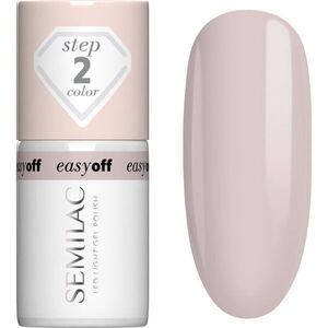 Semilac Easy Off Step 2 gél körömlakk UV / LED-es lámpákhoz árnyalat Almond Milk 7 ml kép
