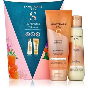 Sanctuary Spa Signature Collection ajándékszett fürdőbe 25 Minutes To Glow kép