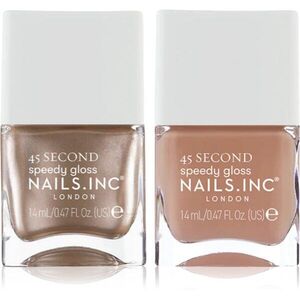 Nails Inc. 45 Second Mocha Mousse körömlakk szett kép
