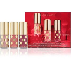 Estée Lauder Holiday Lip Oil Set ajándékszett az ajkakra limitált kiadás kép