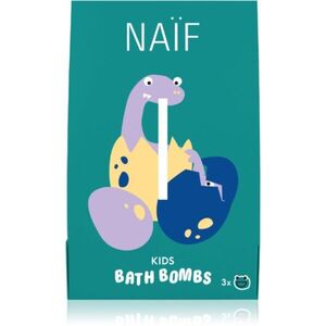 Naif Kids Bath Bombs fürdőgolyó gyermekeknek 3x40 g kép