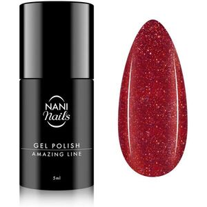 NaniNails NANI Amazing Line géles körömlakk árnyalat Ruby Spark 5 ml kép