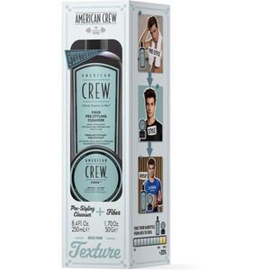 American Crew Fiber Duo - Giftset ajándékszett hajra uraknak 1 db kép