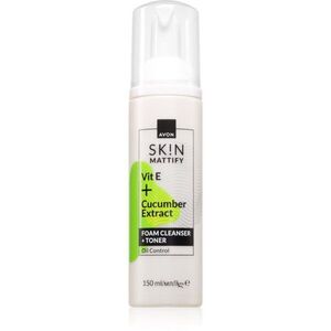 Avon Sk!n Mattify tisztító hab 150 ml kép