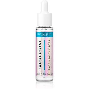 TANOLOGIST Self Tan Drops önbarnító cseppek arcra és testre árnyalat Medium 30 ml kép