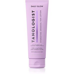 TANOLOGIST Daily Glow hidratáló testápoló tej a fokozatos barnulásért árnyalat Light To Medium 250 ml kép