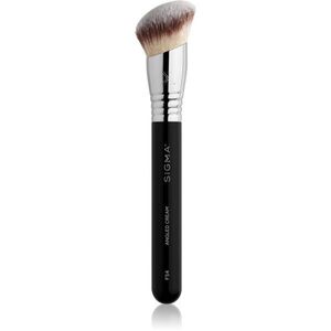 Sigma Beauty Face F54 Angled Cream ecset a folyékony make-up-ra 1 db kép