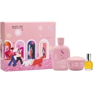 Alfaparf Milano Semi di Lino Moisture Holiday Kit ajándékszett az intenzív hidratálásért 3 db kép