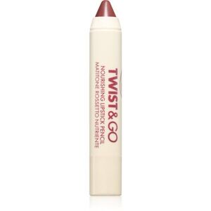 puroBIO Cosmetics Twist&Go tápláló rúzs ceruzában árnyalat Dark Mauve 2.9 g kép