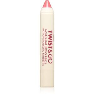 puroBIO Cosmetics Twist&Go tápláló rúzs ceruzában árnyalat Universal Pink 2.9 g kép