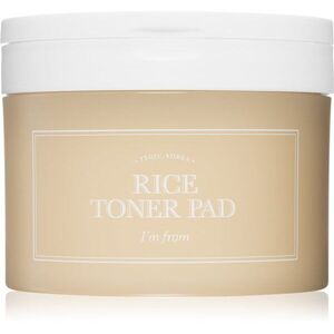 I'm from Rice Toner Pad tonizáló párnák az élénk és kisimított arcbőrért 60 db kép
