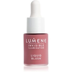 Lumene Invisible Illumination folyékony arcpirosító az élénk bőrért árnyalat Arctuc Rose 15 ml kép