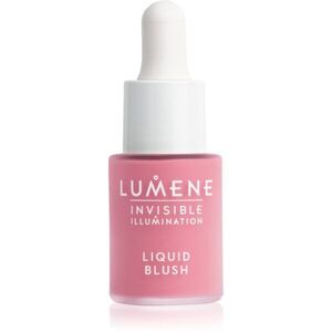 Lumene Invisible Illumination folyékony arcpirosító az élénk bőrért árnyalat Frosty Petal 15 ml kép
