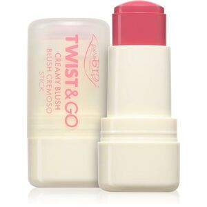 puroBIO Cosmetics Twist&Go krémes arcpirosító stift árnyalat 04 Strawberry 5 g kép