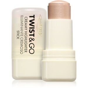 puroBIO Cosmetics Twist&Go krémes élénkítő készítmény stift árnyalat 01 Sparkling Wine 5 g kép