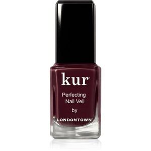 LONDONTOWN Kur Perfecting Nail Veil erősítő körömlakk árnyalat Cherry Cola 12 ml kép