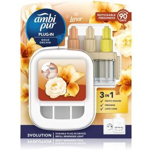 AmbiPur 3volution Gold Orchid elektromos légfrissítő töltelékkel 20 ml kép