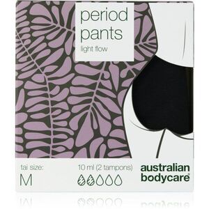 Australian Bodycare Period Pants menstruációs női alsó gyenge menstruációhoz méret M 1 db kép