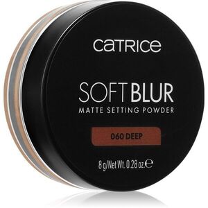 Catrice Soft Blur Matte Setting Powder fixáló porpúder árnyalat 060 Deep 8 g kép