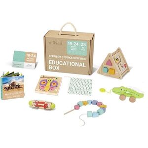 eliNeli Educational Box 19-24 m+ játékkészlet fából készült kép