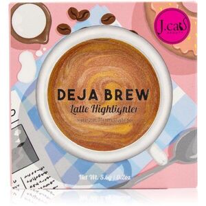 J.Cat Beauty Deja Brew highlighter árnyalat 101 Cafe Elevation 5.6 g kép