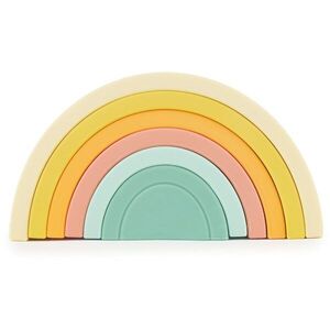 Bieco Silicone Rainbow összecsukható szivárvány 12 m+ Tropical Vibes 6 db kép