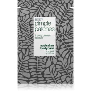 Australian Bodycare Body Pimple Patches helyi ápolás pattanásos bőrre testre 6 db kép