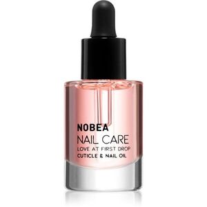 NOBEA Nail Care Love at first drop Cuticle & Nail oil tápláló olaj a körmökre és a körömbőrre 12 ml kép