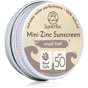 Suntribe Mini Zinc Sunscreen ásványi védőkrém arcra és testre SPF 50 Mud Tint 15 g kép