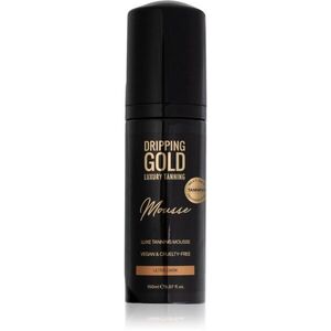 Dripping Gold Luxury Tanning Mousse önbarnító hab árnyalat Ultra Dark 150 ml kép