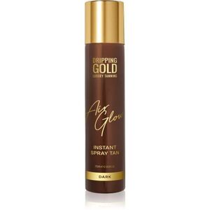 Dripping Gold Air Glow Instant Spray Tan spray testre árnyalat Dark 75 ml kép