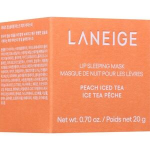 LANEIGE Lip Sleeping Mask éjszakai regeneráló maszk az ajkakra árnyalat Peach Iced Tea 20 g kép