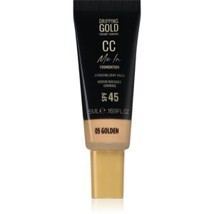 Dripping Gold CC Me In Mini Trial könnyű alapozó SPF 45 árnyalat Golden 05 5 ml kép
